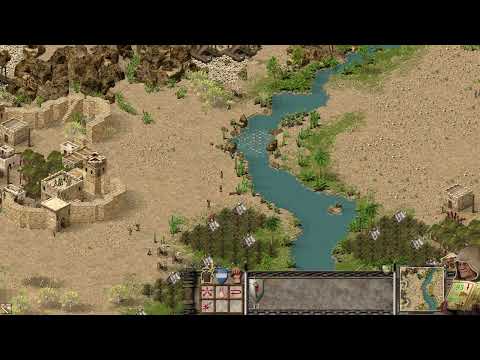 Видео: Stronghold crusader миссия 5 (только здания и войска крысы)
