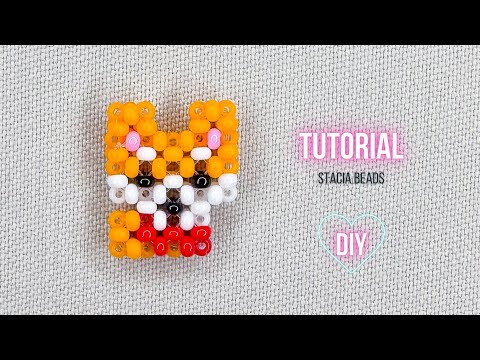 Видео: Как сделать собаку Корги из бисера крестиком ? 🐕