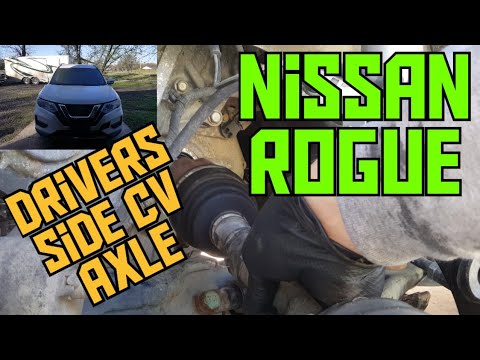 Видео: Как заменить приводной вал со стороны водителя на Nissan Rogue 2014-2020 годов выпуска