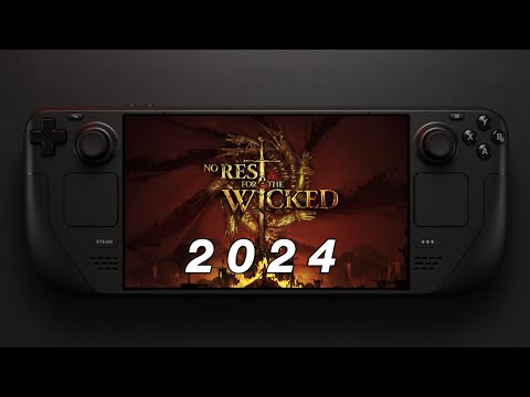 Видео: No Rest for the Wicked на Steam Deck OLED в 2024 году