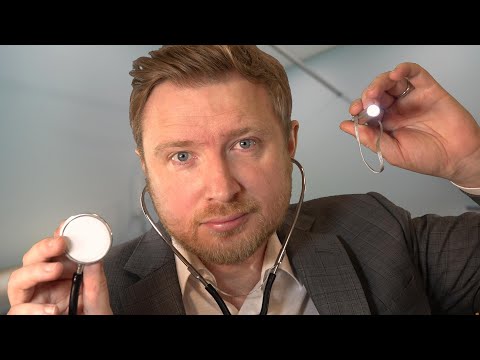 Видео: ASMR — полное обследование черепных нервов, ролевая игра с доктором