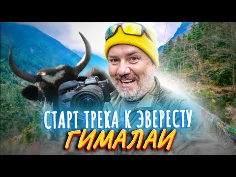 Видео: Великий трек в Гималаи | Первый день на тропе к Эвересту