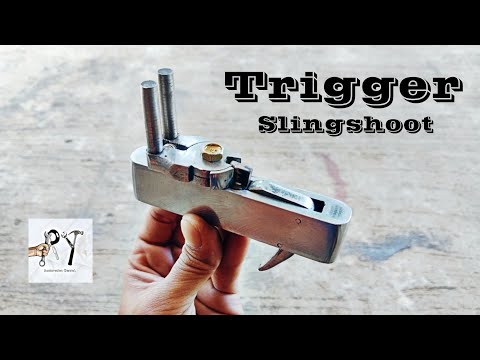 Видео: Изготовление спускового крючка для рогатки из плоскогубцев