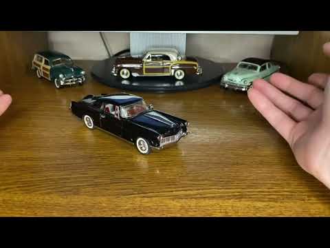 Видео: 77а. Обзор масштабной модели Franklin Mint Lincoln Continental Mark II (1956 год)
