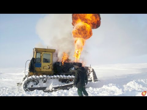 Видео: Холодный старт техники Зимой