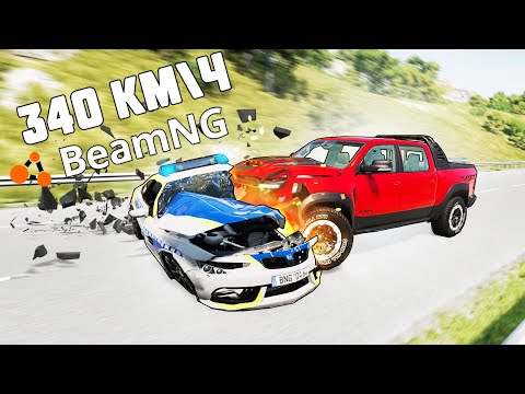 Видео: ОГРОМНЫЙ ПИКАП RAM VS ПОЛИЦЕЙСКИЙ США - КОШКИ МЫШКИ В BEAM NG MP Мультиплеер
