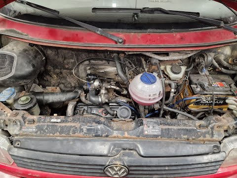Видео: VW Т4 - двигатель собран, первый запуск.
