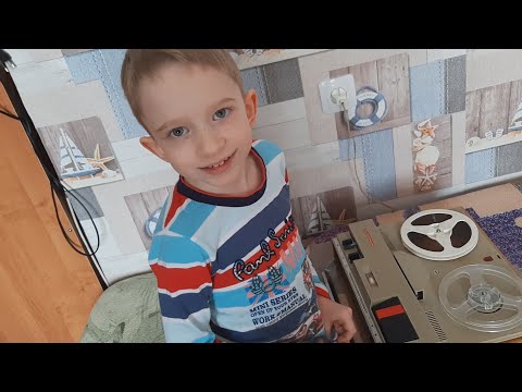 Видео: Катушечный магнитофон DAINA (Эльфа Э-29)  Дайна (Elfa -29)