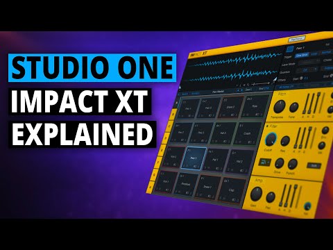 Видео: Studio One | IMPACT XT (Начало работы)