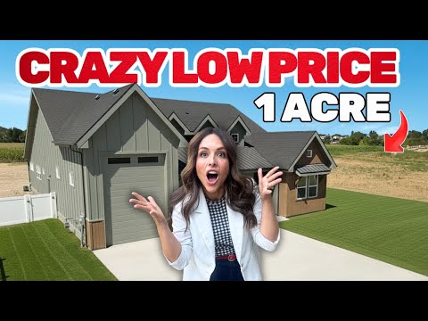 Видео: ВНУТРИ ДОСТУПНОГО НОВОГО ДОМА НЕДАЛЕКО ОТ БОЙСЕ С МЕСТО ДЛЯ АВТОДОМА И ПЛОЩАДЬЮ