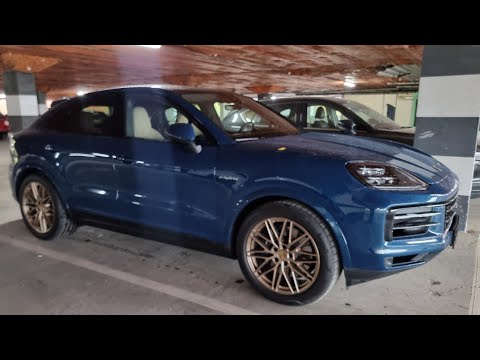 Видео: Новый 2024г, Porsche Cayenne E-Hybrid Coupe 3.0t - 470лс, 2500км, цена 20.000.000 рублей.￼