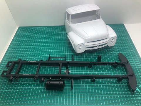 Видео: Сборка ЗиЛ-130 масштаб 1:12 ZIL-130 RC KingKong (часть 1)