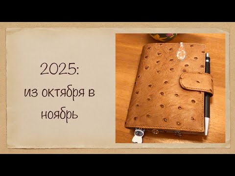 Видео: 2025: из октября в ноябрь 🍁 Смена обложки. 