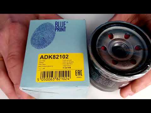 Видео: Масляный фильтр Blue Print для Suzuki Grand Vitara