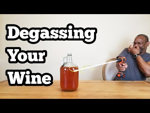Видео: Дегазация вина