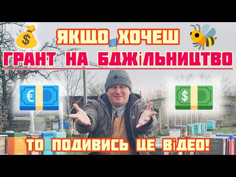 Видео: ✅Важливі факти про гранти для пасічників у 2025 році