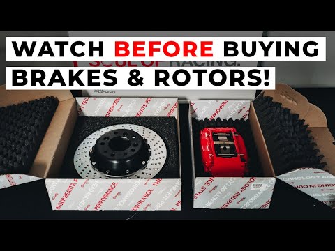 Видео: Посмотрите это перед покупкой тормозов и роторов...