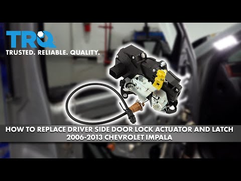 Видео: Как заменить привод и защелку замка двери водителя на Chevrolet Impala 2006-2013