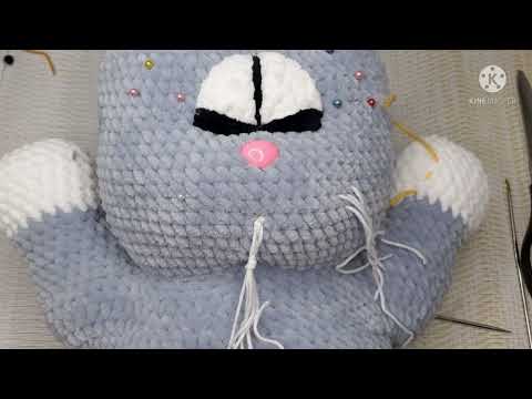 Видео: Крепление усов у вязаной игрушки