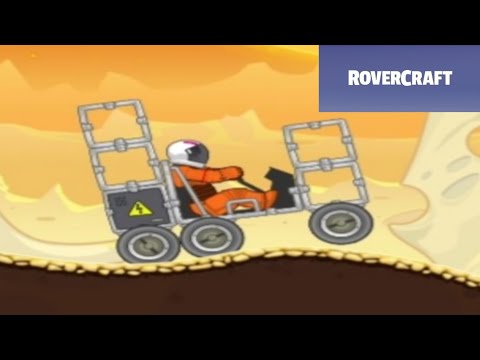 Видео: СТРОИМ МАШИНУ И ПЫТАЕМСЯ ДОЕХАТЬ НА БОЛЬШЕЕ РАСТОЯНИЕ В ИГРЕ ROVERCRAFT #2