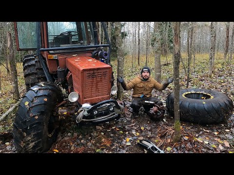 Видео: Как мы сломали Турбо-Трактор на колесах от Ракетовоза..