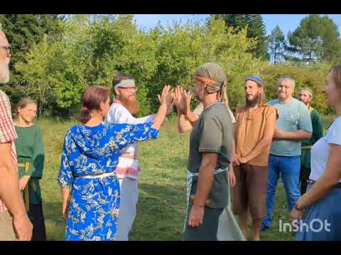 Видео: Первый Космический Хоровод, г. Иркутск, 15.08.24, ЛадаВлад и Хороводная Дружина