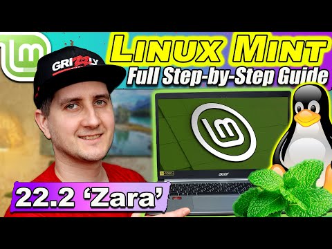 Видео: Как установить Linux Mint — полное руководство для начинающих (пошаговое руководство)