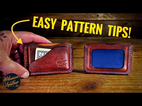 Видео: ПРОСТЫЕ дизайнерские хитрости! (Кошелёк Дюфрейна!)