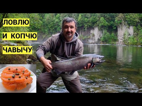 Видео: КОПЧУ 4 КГ. СОЧНОЙ ЧАВЫЧИ И ЛОВЛЮ ЭТОТ ЛОСОСЬ. РЫБАЛКА В США.