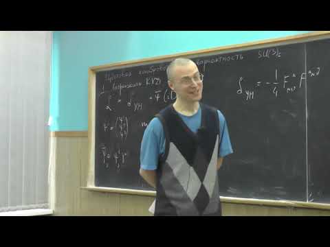Видео: Квантовая Хромодинамика. Андрей Грабовский. Лекция № 2