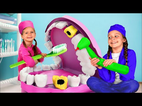 Видео: Майя и Маша идут к стоматологу: полезные истории о здоровье