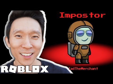 Видео: Я был САМОЗВАНЦЕМ каждый раунд! | Roblox: Among Us