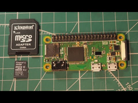 Видео: Первое включение Raspberry pi Zero W