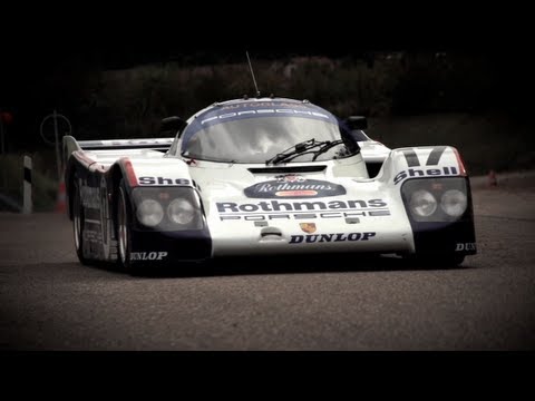Видео: На полной скорости в победном Porsche 962 в Ле-Мане - /КРИС ХАРРИС О МАШИНАХ