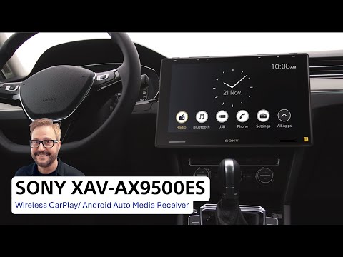 Видео: Автомобильная аудиосистема нового уровня: Sony XAV-9500ES с Mobile ES Sound