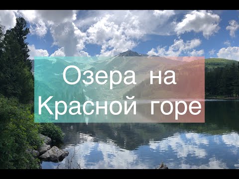 Видео: Озера на Красной горе, Усть-Кокса, Алтай