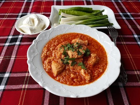 Видео: Пилешко месо с булгур