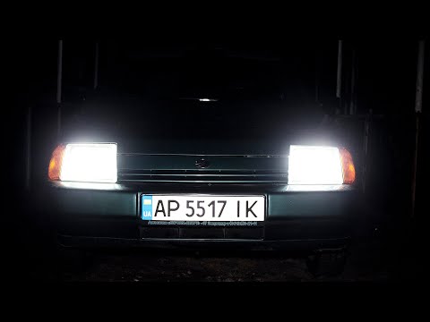 Видео: СЛАВИК #16 Установка LED ламп в ЗАЗ-1103 Славута / Таврия или "бюджетный" тюнинг оптики