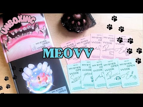Видео: ★ Распаковка альбома Meovv Eyes Open Wide ★