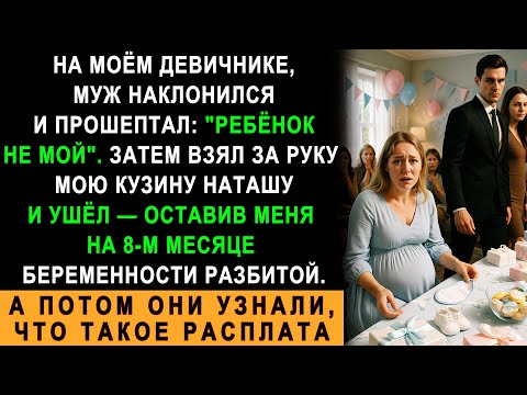 Видео: На Девичнике Муж Заявил: "Ребёнок Не Мой". И Ушёл С Кузиной — А Потом Они Узнали, Что Такое Расплата