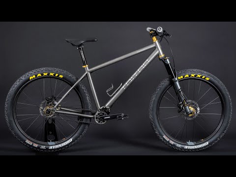 Видео: Кастомный титановый 27.5+ велосипед Тритон на трансмиссии Pinion P1.18