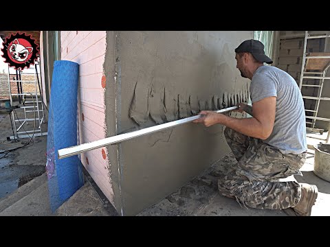 Видео: Штукатурный фасад на утеплитель, насколько это сложно!?