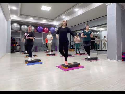 Видео: Степ, уровень начинающий.