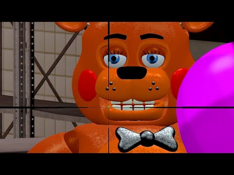 Видео: миша фред на прицеле GMOD FNAF RP