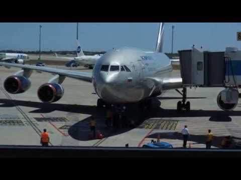 Видео: Перелёт Анталия-Москва.Аэрофлот ИЛ-96-300 (2013)