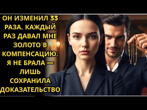 Видео: ОН ИЗМЕНИЛ 33 РАЗА И ПЛАТИЛ ЗОЛОТОМ. Я НЕ ВЗЯЛА — СОХРАНИЛА ДОКАЗАТЕЛЬСТВО