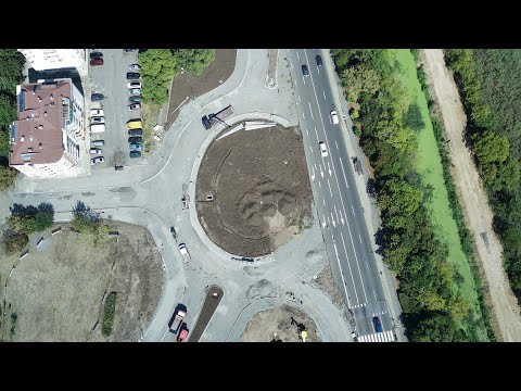 Видео: Бургас - Разширение на бул. Никола Петков и изграждане на кръгово кръстовище при ул. Димитър Димов