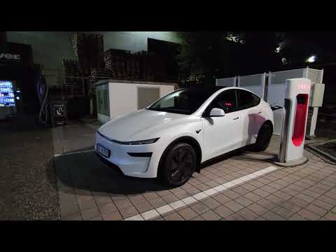 Видео: Новая Tesla Model Y , первая зарядка до 100% с калибровкой, акустическая система 9 динамиков, ОК ?  