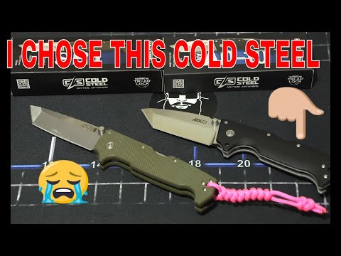 Видео: ПОЧЕМУ Я ВЫБРАЛ COLD STEEL AD-10 TANTO, А НЕ SR1?