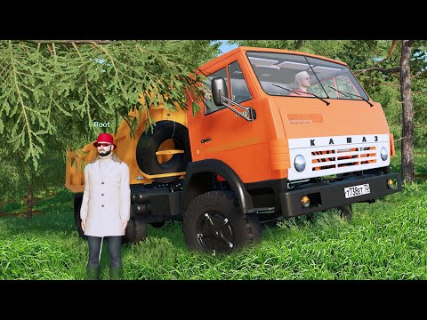 Видео: НАШЛИ БРОШЕННЫЙ КАМАЗ В ДЕРЕВНЕ - Farming Simulator 22 по сети